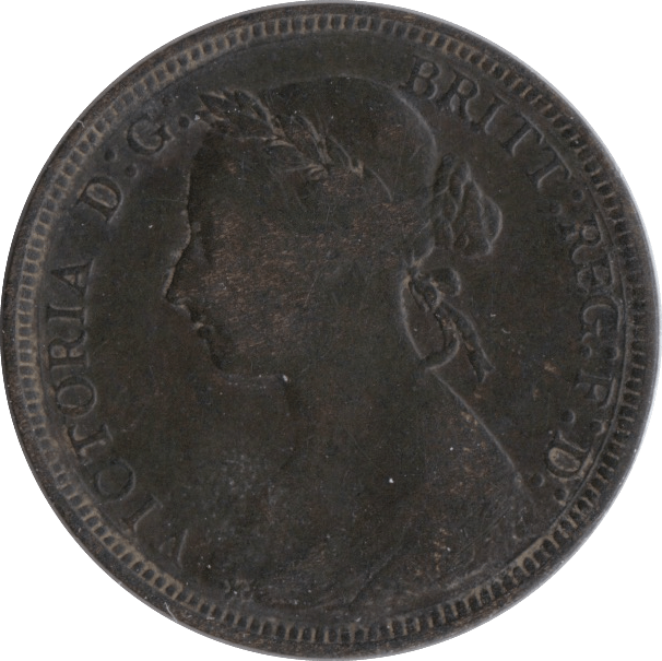1891 HALFPENNY ( GF ) - Halfpenny - Cambridgeshire Coins