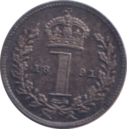 1891 MAUNDY ONE PENNY ( UNC ) - MAUNDY ONE PENNY - Cambridgeshire Coins