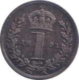 1891 MAUNDY ONE PENNY ( UNC ) - MAUNDY ONE PENNY - Cambridgeshire Coins