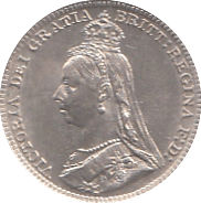 1891 MAUNDY THREEPENCE ( BU ) - Maundy Coins - Cambridgeshire Coins