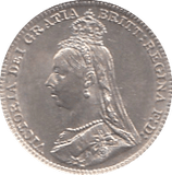1891 MAUNDY THREEPENCE ( BU ) - Maundy Coins - Cambridgeshire Coins