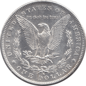 1891 MORGAN DOLLAR USA - SILVER WORLD COINS - Cambridgeshire Coins