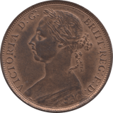 1891 PENNY 1 ( AUNC ) 27 - Penny - Cambridgeshire Coins