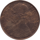1891 PENNY 1 ( UNC ) 82 - Penny - Cambridgeshire Coins