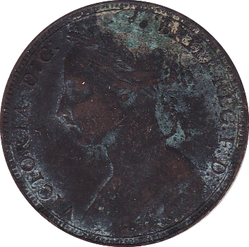 1891 PENNY ( F ) - Penny - Cambridgeshire Coins