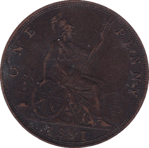 1891 PENNY ( GF ) - Penny - Cambridgeshire Coins