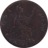 1891 PENNY ( GF ) - Penny - Cambridgeshire Coins