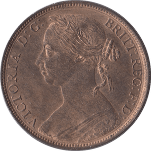 1891 PENNY ( UNC ) - Penny - Cambridgeshire Coins