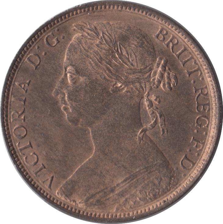 1891 PENNY ( UNC ) - Penny - Cambridgeshire Coins