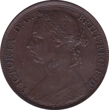 1891 PENNY ( UNC ) - Penny - Cambridgeshire Coins