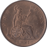 1891 PENNY ( UNC ) - Penny - Cambridgeshire Coins