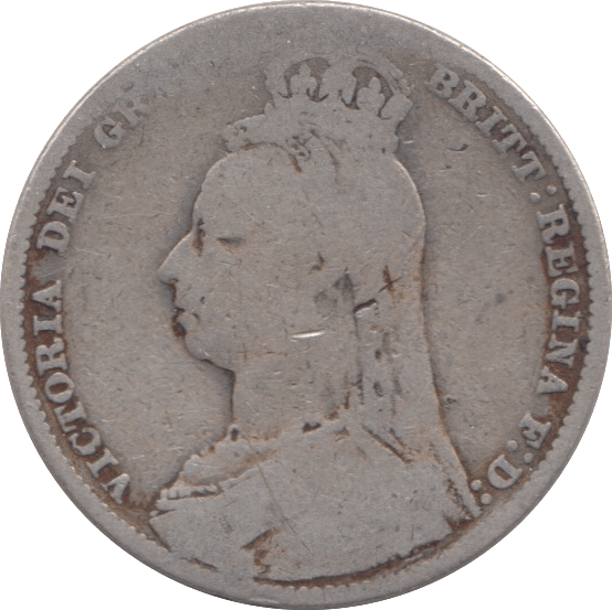 1891 SHILLING ( FAIR ) 5 - SHILLING - Cambridgeshire Coins