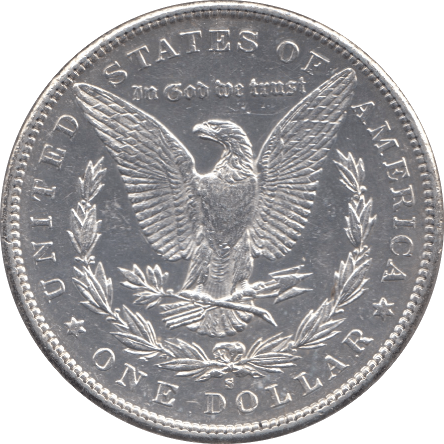 1891 SILVER MORGAN DOLLAR SAN FRANCISCO MINT - SILVER WORLD COINS - Cambridgeshire Coins