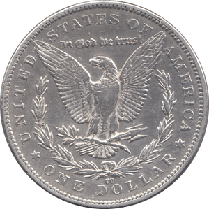1891 SILVER MORGAN DOLLAR USA CARSON CITY MINT - SILVER WORLD COINS - Cambridgeshire Coins