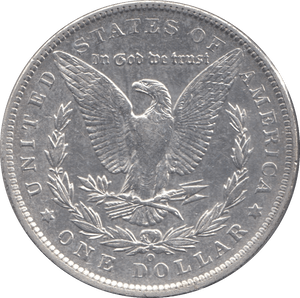 1891 SILVER MORGAN DOLLAR USA NEW ORLEANS MINT - SILVER WORLD COINS - Cambridgeshire Coins