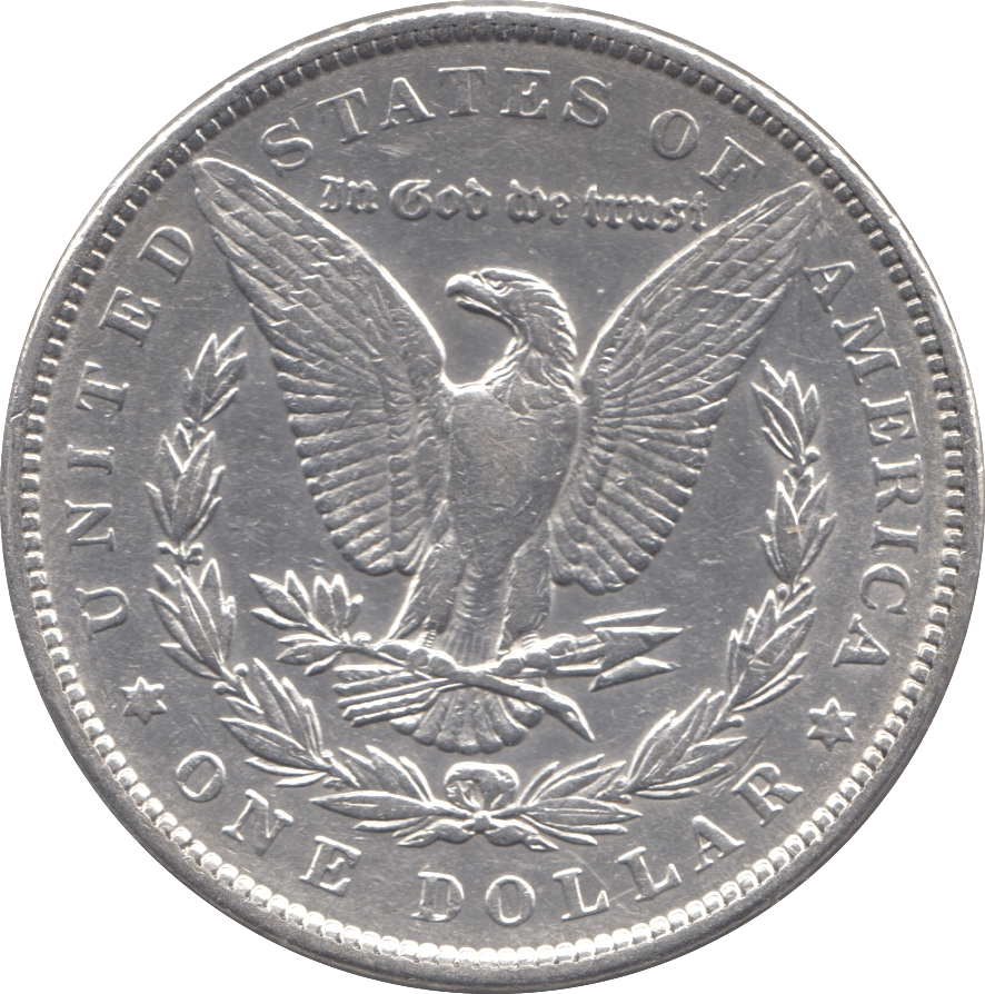 1891 SILVER MORGAN DOLLAR USA - SILVER WORLD COINS - Cambridgeshire Coins