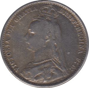 1891 SIXPENCE ( FINE ) 6 - Sixpence - Cambridgeshire Coins