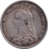 1891 SIXPENCE ( GVF ) - Sixpence - Cambridgeshire Coins