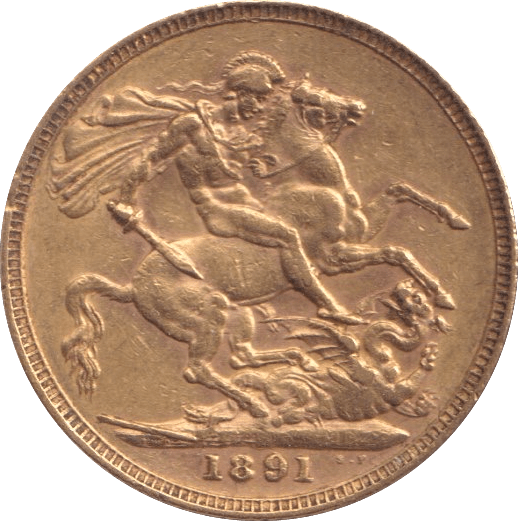 1891 SOVEREIGN ( GVF ) - Sovereign - Cambridgeshire Coins