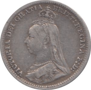 1891 THREEPENCE ( GF ) - Threepence - Cambridgeshire Coins