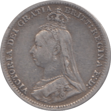 1891 THREEPENCE ( GF ) - Threepence - Cambridgeshire Coins