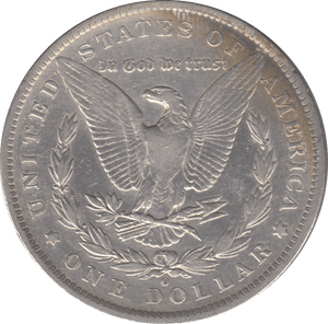 1891 USA SILVER MORGAN DOLLAR NEW ORLEANS MINT - SILVER WORLD COINS - Cambridgeshire Coins