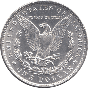 1891 USA SILVER MORGAN DOLLAR PHILADELPHIA MINT - SILVER WORLD COINS - Cambridgeshire Coins