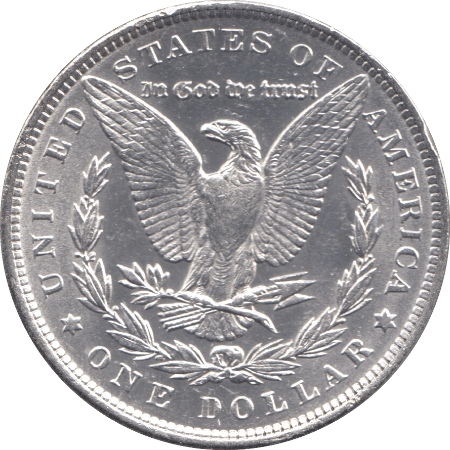 1891 USA SILVER MORGAN DOLLAR PHILADELPHIA MINT - SILVER WORLD COINS - Cambridgeshire Coins