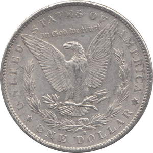 1891 USA SILVER MORGAN DOLLAR SAN FRANCISCO MINT - SILVER WORLD COINS - Cambridgeshire Coins