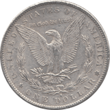 1891 USA SILVER MORGAN DOLLAR SAN FRANCISCO MINT - SILVER WORLD COINS - Cambridgeshire Coins