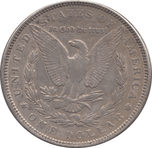 1891 USA SILVER MORGAN DOLLAR - SILVER WORLD COINS - Cambridgeshire Coins