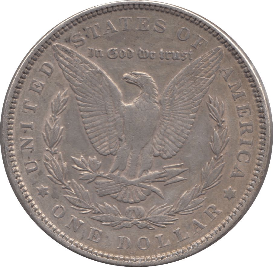 1891 USA SILVER MORGAN DOLLAR - SILVER WORLD COINS - Cambridgeshire Coins