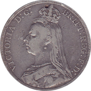 1892 CROWN ( F ) B - Crown - Cambridgeshire Coins