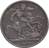 1892 CROWN ( FINE ) 3 - Crown - Cambridgeshire Coins