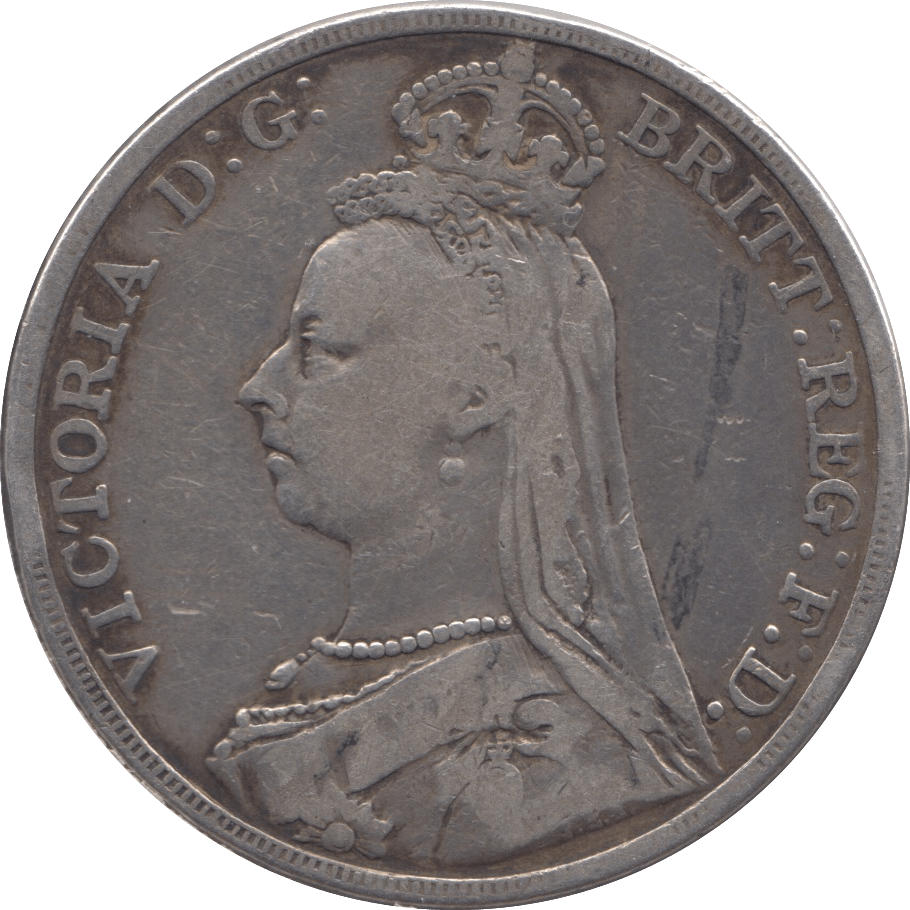 1892 CROWN ( FINE ) 3 - Crown - Cambridgeshire Coins