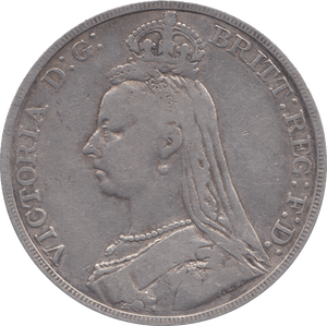1892 CROWN ( FINE ) 3 - Crown - Cambridgeshire Coins