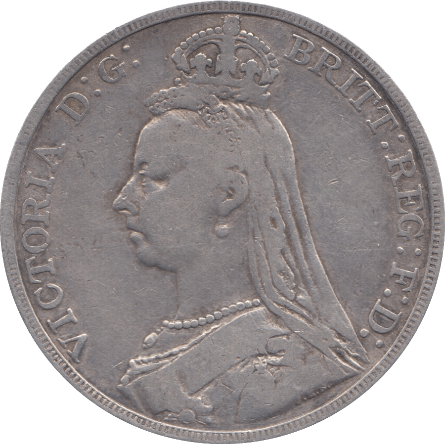 1892 CROWN ( FINE ) 3 - Crown - Cambridgeshire Coins
