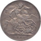 1892 CROWN ( FINE ) 4 - Crown - Cambridgeshire Coins