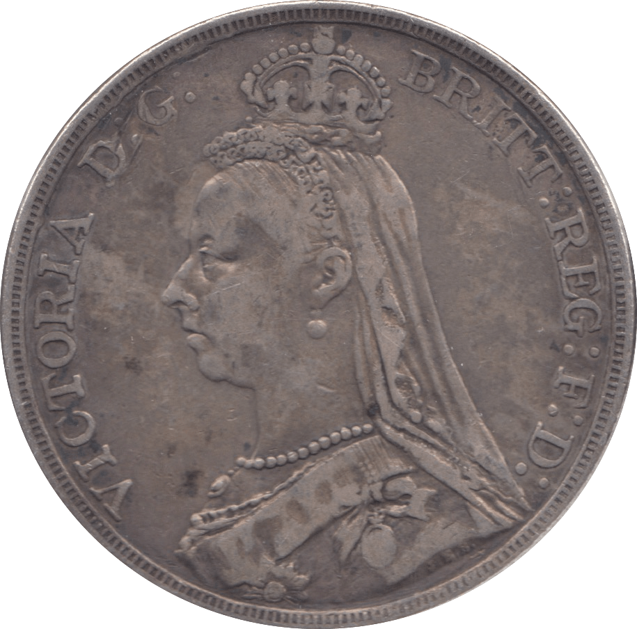 1892 CROWN ( FINE ) 4 - Crown - Cambridgeshire Coins