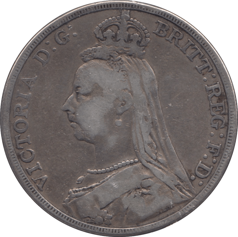1892 CROWN ( FINE ) 5 - Crown - Cambridgeshire Coins