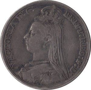 1892 CROWN ( FINE ) - Crown - Cambridgeshire Coins