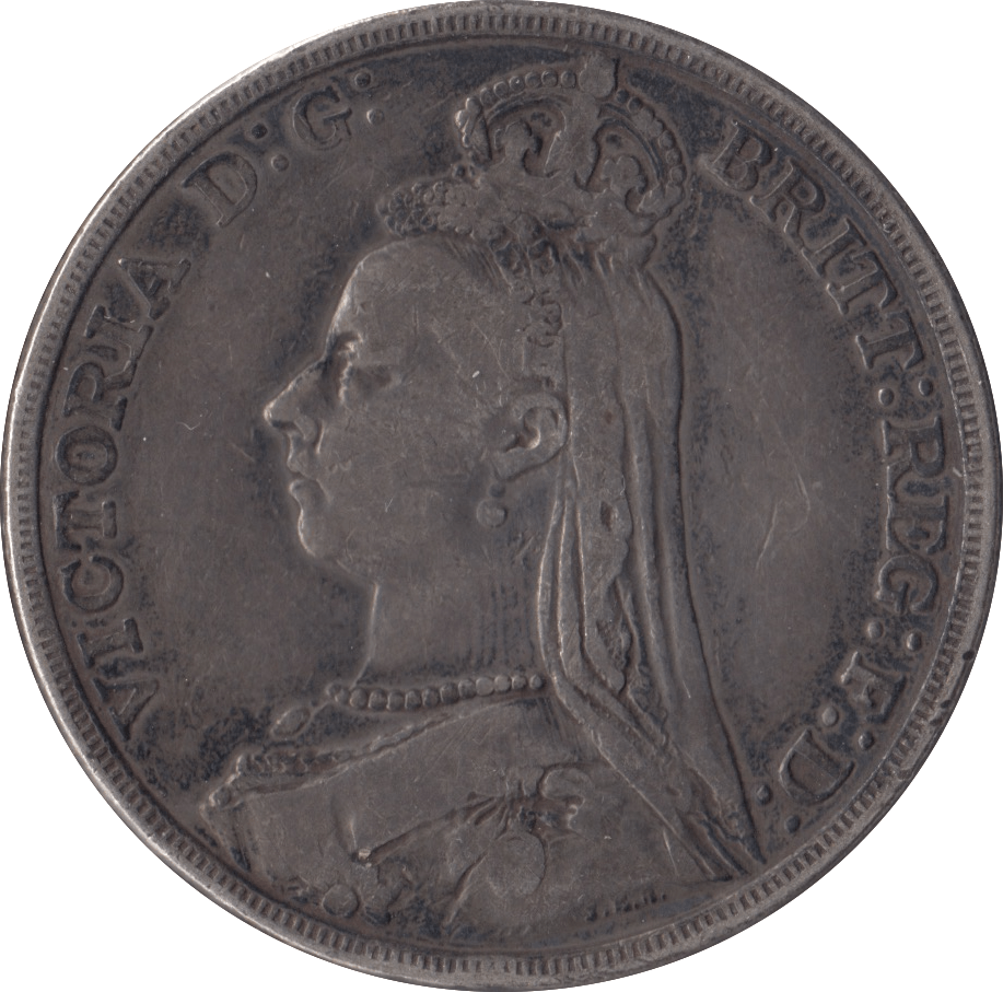 1892 CROWN ( FINE ) - Crown - Cambridgeshire Coins