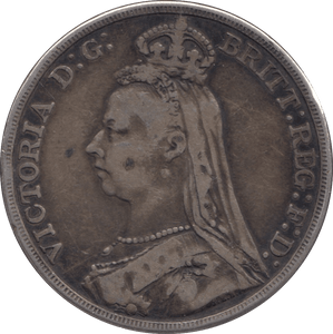 1892 CROWN ( FINE ) - Crown - Cambridgeshire Coins