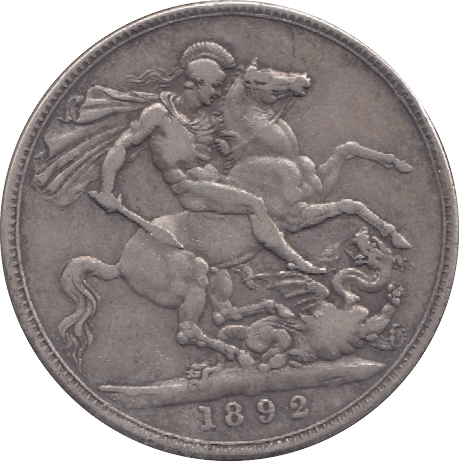 1892 CROWN ( GF ) 14 - Crown - Cambridgeshire Coins