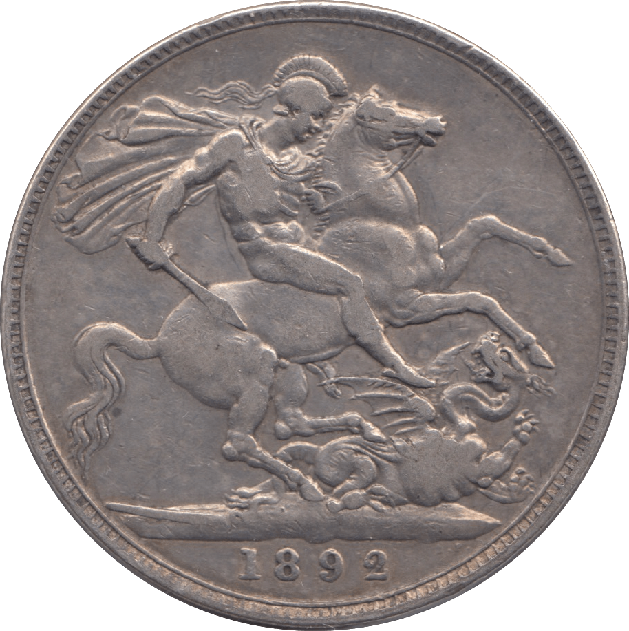 1892 CROWN ( GF ) 15 - Crown - Cambridgeshire Coins