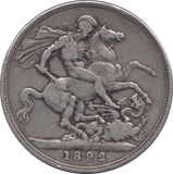 1892 CROWN ( GF ) 1 - Crown - Cambridgeshire Coins