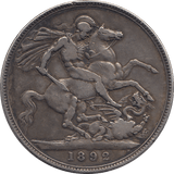 1892 CROWN ( GF ) 6 - Crown - Cambridgeshire Coins