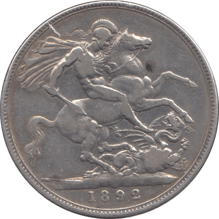 1892 CROWN ( GF ) 7 - Crown - Cambridgeshire Coins