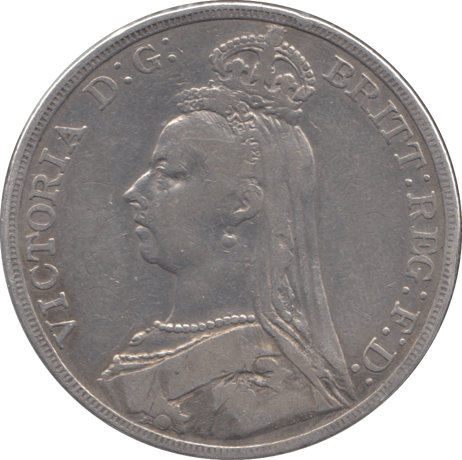 1892 CROWN ( GF ) 7 - Crown - Cambridgeshire Coins