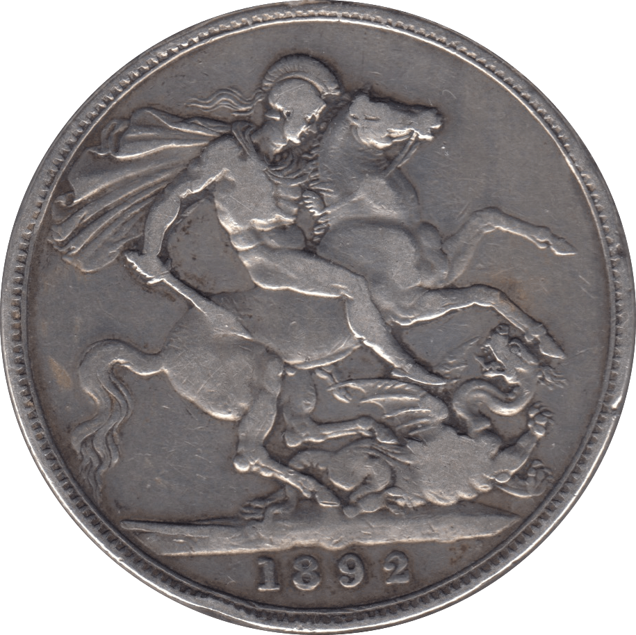 1892 CROWN ( GF ) - Crown - Cambridgeshire Coins